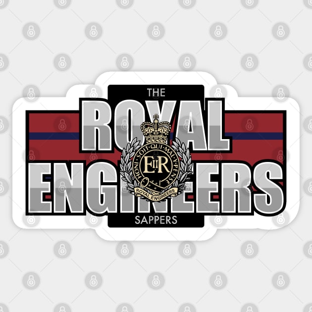 Royal Engineers Sticker by TCP